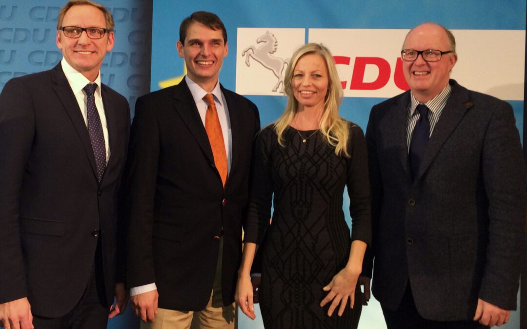 David McAllister Spitzenkandidat – Dr. Stefan Gerhold auf Platz 5