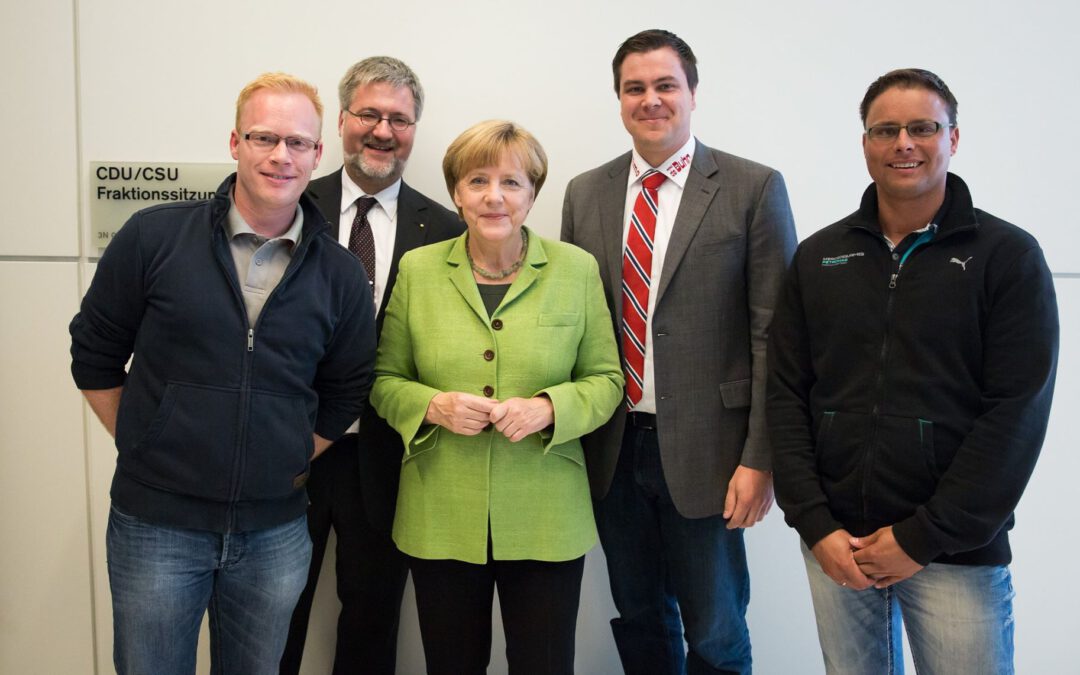 Wiedersehen mit Angela Merkel nach 23 Jahren