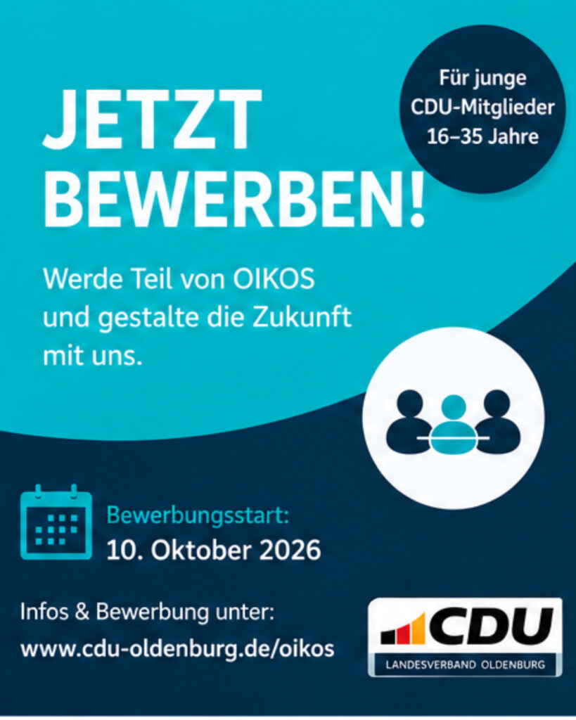 Oikos Bewerbung